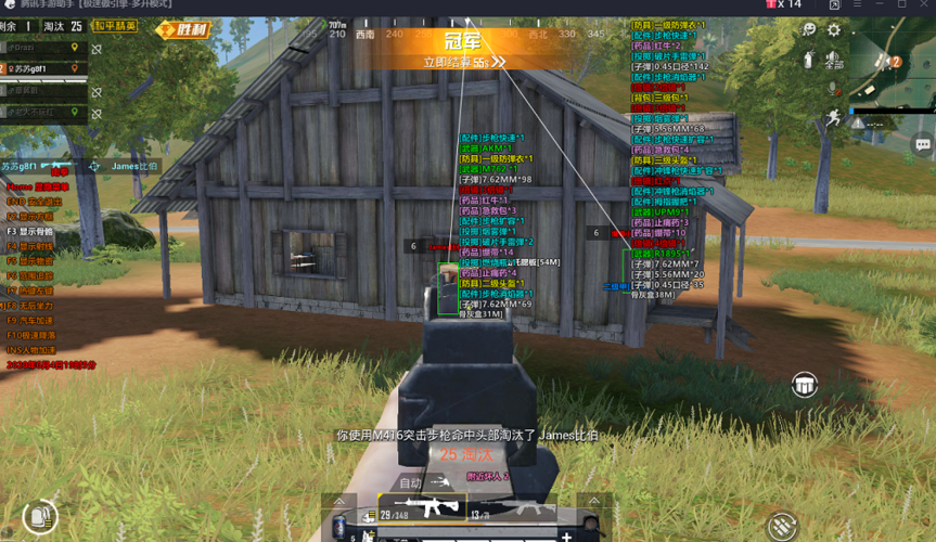 和平精英《剑齿虎》辅助